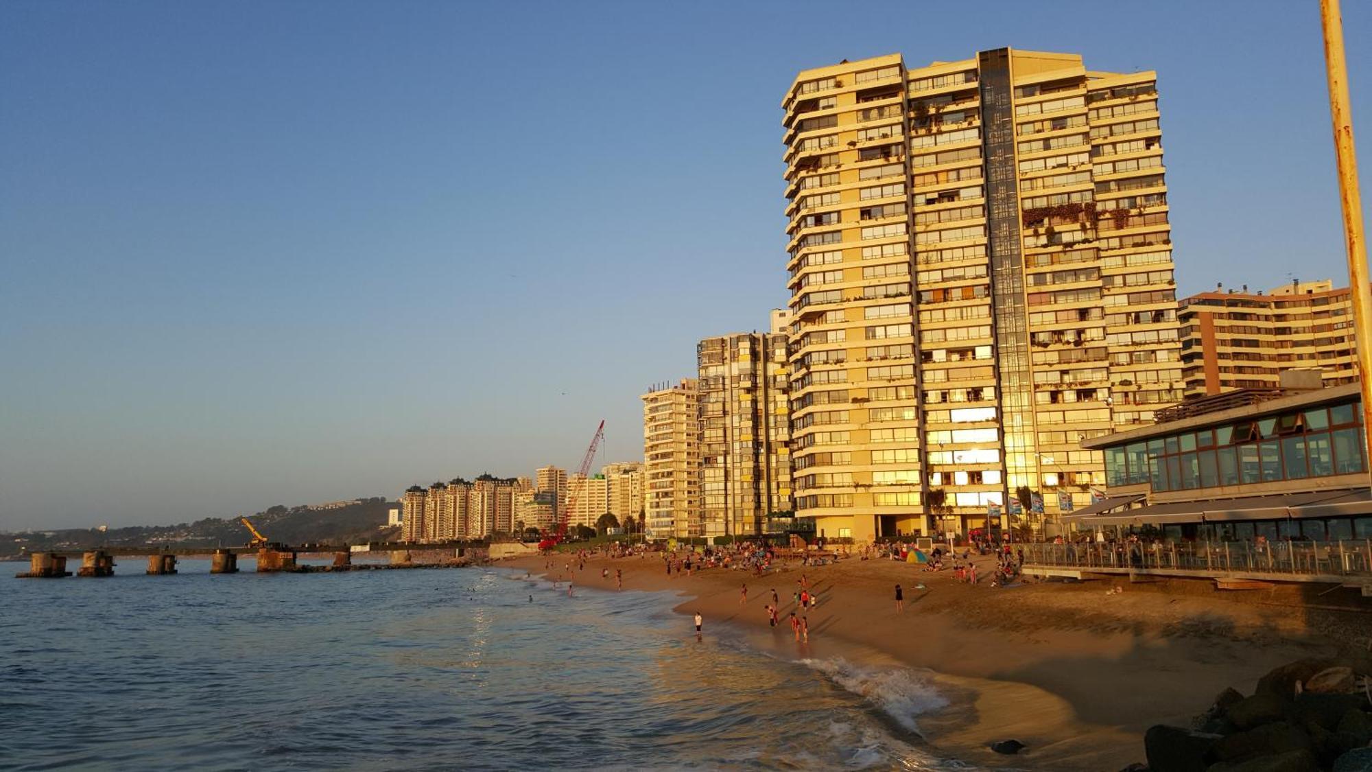 Edificio Maya Vina del Mar Bagian luar foto